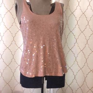Sequined tank tops (set of two)